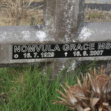 MSI Nomvula Grace 1929-2007