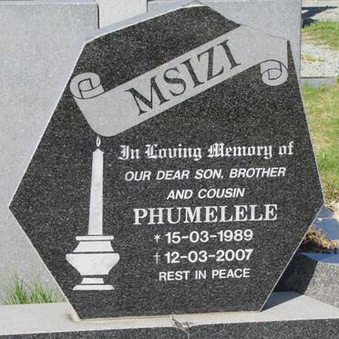 MSIZI Phumelele 1989-2007