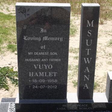 MSUTWANA Vuyo Hamlet 1958-2012