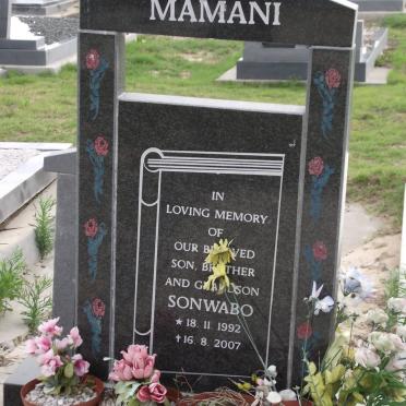 MAMANI Sonwabo 1992-2007