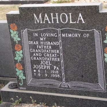 MAHOLA Joel Joseph 1918-1998
