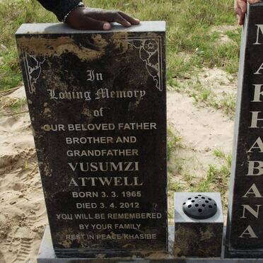 MAKHABANA Vusumzi Attwell 1956-2012