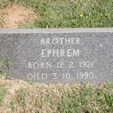 MARIST Ephrem 1921-1990