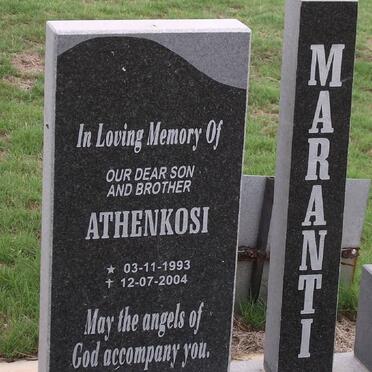 MARANTI Athenkosi 1993-2004