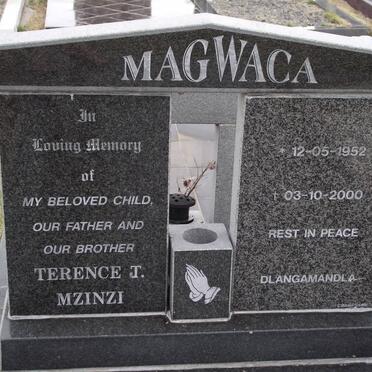 MAGWACA Terence T. Mzinzi 1952-2000