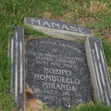 MANASE Nozipo Nombulelo Miranda 1975-2007