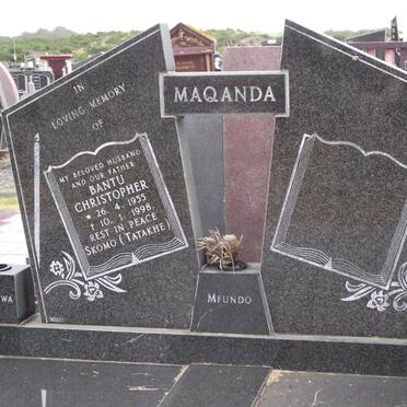 MAQANDA Bantu Christopher 1955-1998