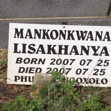 MANKONKWANA Lisakhanya 2007-2007