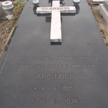 MARINOS Aristides 1921-1974