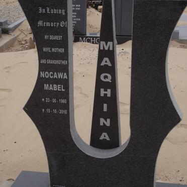 MAQHINA Nocawa Mabel 1960-2010