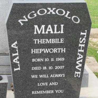 MALI Thembile Hepworth 1969-2007