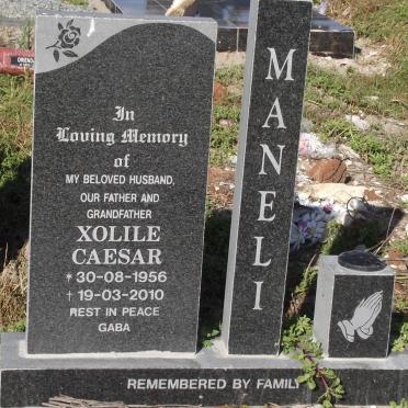 MANELI Xolile Caesar 1956-2010