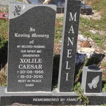MANELI Xolile Caesar 1956-2010