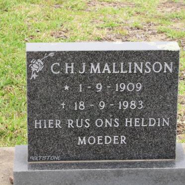 MALLINSON C.H.J. 1909-1983