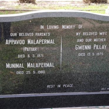 MALAPERMAL :: PILLAY