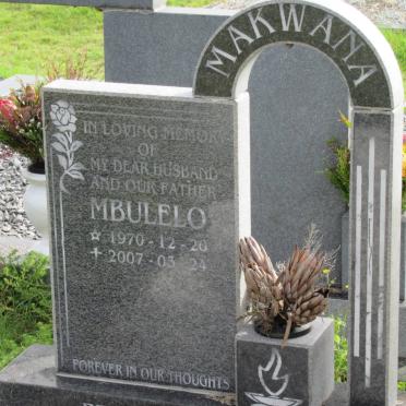 MAKWANA Mbulelo 1970-2007