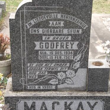 MACKAY Godfrey 1934-1961