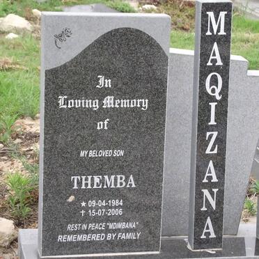 MAQIZANA Themba 1984-2006