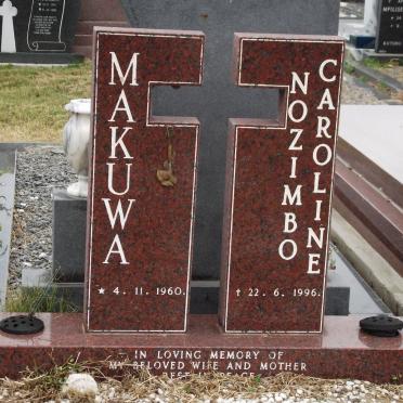 MAKUWA Nozimbo Caroline 1960-1996