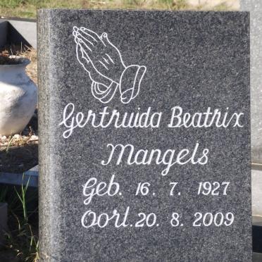 MANGELS Gertruida Beatrix 1927-2009