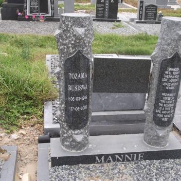 MANNIE Tozama Busiswa 1969-2009