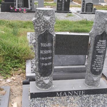 MANNIE Tozama Busiswa 1969-2009