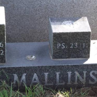 MALLINSON W.J. 1916-1992 :: MALLINSON W..J. 1953-