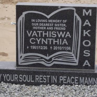 MAKOSA Vathiswa Cynthia 1961-2010