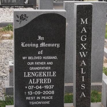 MAGXWALISA Lengekile Alfred 1937-2008