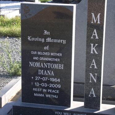 MAKANA Nomantombi Diana 1964-2009