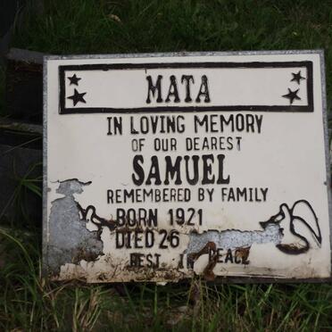 MATA Samuel 1921-1995