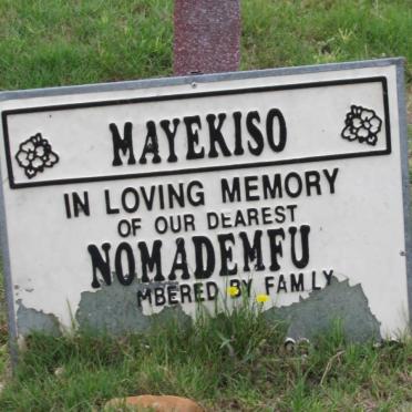 MAYEKISO Nomademfu 1918-2000