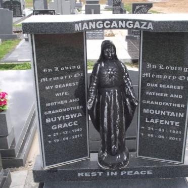 MANGCANGAZA Buyiswa Grace 1940-2011 :: MANGCANGAZA Mountain Lafente 1921-2011
