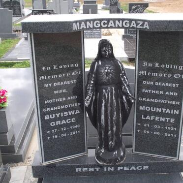 MANGCANGAZA Buyiswa Grace 1940-2011 :: MANGCANGAZA Mountain Lafente 1921-2011