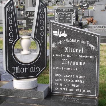 MARAIS Charel 1952-1992 &amp; Miemmie 1956-