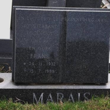 MARAIS Frans 1932-1988