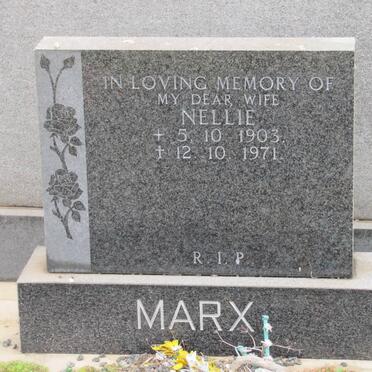 MARX Nellie 1903-1971