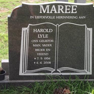 MAREE Harold Lyle 1956-2008