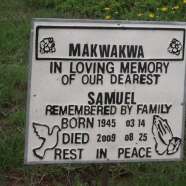 MAKWAKWA Samuel 1945-2009