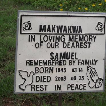 MAKWAKWA Samuel 1945-2009