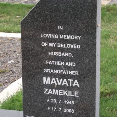MAVATA Zamekile 1945-2008