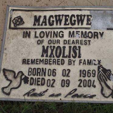 MAGWEGWE Mxolisi 1969-2004