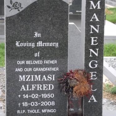 MANENGELA Mzimasi Alfred 1950-2008