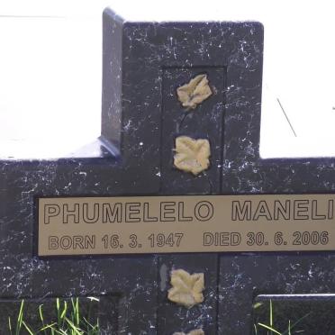 MANELI Phumelelo 1947-2006