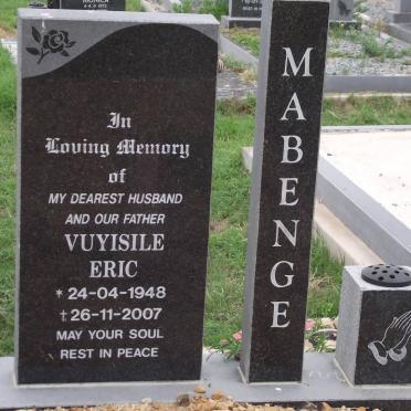 MABENGE Vuyisile Eric 1948-2007
