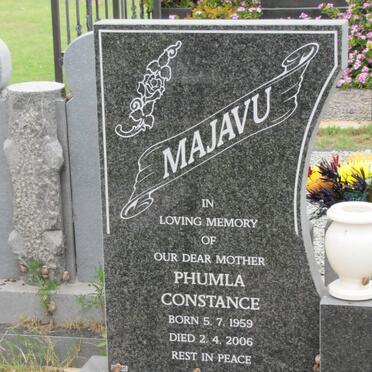 MAJAVU Phumla Constance 1959-2006