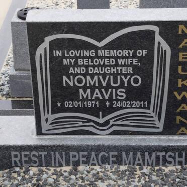 MABUKWANA Nomvuyo Mavis 1971-2011