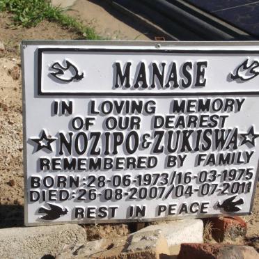 MANASE Nozipo 1973-2007 :: MANASE Zukiswa 1975-2011
