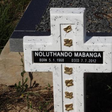 MABANGA Noluthando 1968-2012