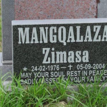 MANGQALAZA Zimasa 1976-2004